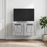Wall-Mounted TV Cabinet Grey Sonoma 59.5 x 31 x 30 cm 899391