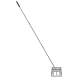 Garden Leveling Rake Silver 75 x 25 x 200 cm Stainless Steel 42011361