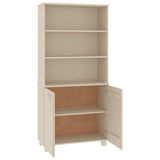 Highboard HAMAR Solid Wood Pine Honey Brown 3100930