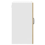 Kitchen Wall Cabinet with Glass Door Lucca Artisan Oak Engineered Wood 853916