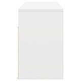 Lowboard with Drawer White 87 x 27.5 x 43 cm 8000580