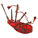 Kids Scottish Great Highland Bagpipes Red Royal Stewart Tartan 70057