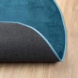 Rug OVIEDO Short Pile Turquoise 200 cm 375613