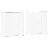 Sideboards 2 pcs White 60x31x70 cm Engineered Wood 3276539