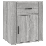 Bedside Cabinet Grey Sonoma 50x36x60 cm Engineered Wood 816726
