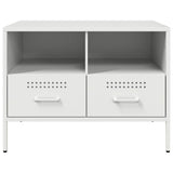 TV Cabinet White 68x39x50.5 cm Steel 843052