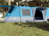 Camping Tent Tunnel 4-Person Blue Waterproof 94629