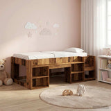 Kids'Bed Frame with Storage Old Wood 90 x 200 cm 3422609