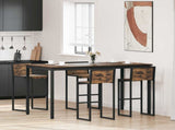 Standing Bar Table Engineered Wood 3415392