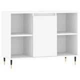 3 Piece Bathroom Furniture Set White Engineered Wood 3190291
