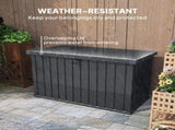 400L Galvanised Steel Garden Storage Box T3398P377594