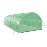 ZNTS Greenhouse with Steel Frame Green 24 m² 8x3x2 m 3188041