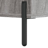 Highboard Grey Sonoma 69.5x34x180 cm Engineered Wood 3189267
