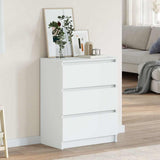Sideboard White 60x35x76 cm Engineered Wood 801382