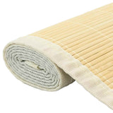 Rug Bamboo 160x230 cm Natural 245821