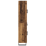 Highboard with Drawer 2 pcs Old Wood 69.5 x 34 x 180 cm 3415738