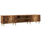 TV Cabinet Old Wood 180x31.5x40 cm Engineered Wood 857141