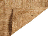 Area Rug Beige 140 x 200 cm Jute 42010396