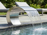 Pool Fountain Silver 61 x 30 x 71 cm Stainless Steel 42039234