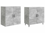 Cabinet Set 2 pcs 66 x 34.5 x 89.5 cm Engineered Wood 3416622