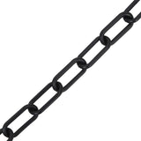 Warning Chain Black 100 m 4 mm Plastic 150930