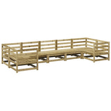 7 Piece Garden Sofa Set Impregnated Wood Pine 3299617