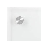 Kitchen Backsplash Transparent 100 x 60 cm Tempered Glass 249477