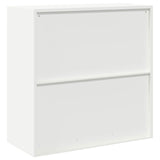 Storage Cabinet White 90 x 40 x 90 cm Steel 891645