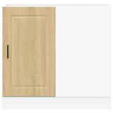 Kitchen Base Cabinet Porto Sonoma Oak Engineered Wood 854301