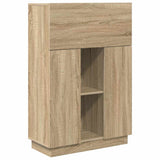 Desk Sonoma Oak 71.5 x 31.5 x 106.5 cm Engineered Wood 869484