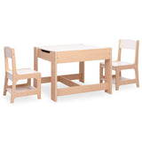 Children's Table with 2 Chairs MDF 80284