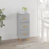 Sideboard Grey Sonoma 34.5x34x90 cm Engineered Wood 817409