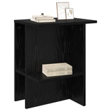 Coffee Table 2 pcs Black Oak 40 x 30 x 49 cm Engineered Wood 8001066