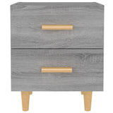 Bed Cabinets 2 pcs Grey Sonoma 40x35x47.5 cm 817288