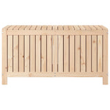 Garden Storage Box 121x55x64 cm Solid Wood Pine 823843