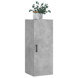 Wall Mounted Cabinet Concrete Grey 34.5x34x90 cm 828864