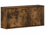 Wall-Mounted Shoe Cabinet HAARLEM 71 x 17 x 43 cm Smoked Oak 896850