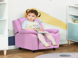 Kids Sofa Armchair Toddler Recliner Children's Chair Lounger Games Chair PU Leather w/ Storage T3398P348593