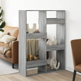Room Divider Grey Sonoma 100x33x135 cm Engineered Wood 3309560