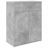 Sideboard Concrete Grey 60x30x75 cm Engineered Wood 800715