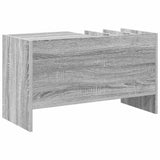 Record Cabinet Grey Sonoma 78.5 x 35 x 45 cm Engineered Wood 891077