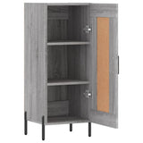 Sideboard Grey Sonoma 34.5x34x90 cm Engineered Wood 830458