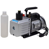 Vacuum Pump 100 L/min with 2-way Manifold Gauge Set in Tool Kit 3100290