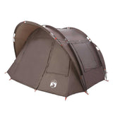 Fishing Tent 2-Person Brown Waterproof 4009399