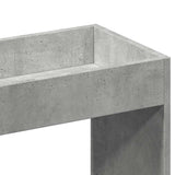 Highboard Concrete Grey 92x33x140 cm Engineered Wood 3309612