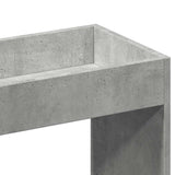 Highboard Concrete Grey 92x33x140 cm Engineered Wood 3309612