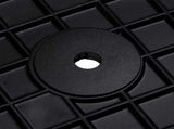 Car Mat 4 pcs Black Rubber 42029138
