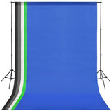 Photo Studio Kit with 5 Coloured Backdrops and Adjustable Frame 190205