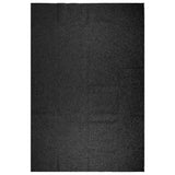 Rug ZIZUR Anthracite 240x340 cm Jute Look Indoor and Outdoor 4010353
