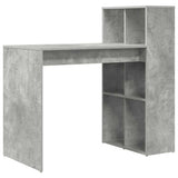 Desk Concrete Grey 108 x 55 x 103.5 cm Engineered Wood 869461